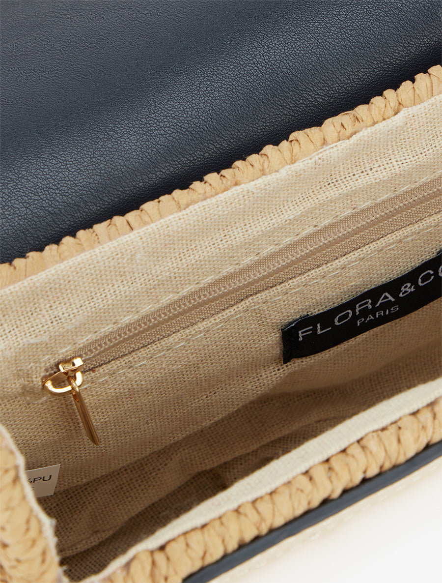 Sac besace Laure - Marine - 4