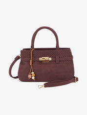 Sac à main Valeria - Prune - 1