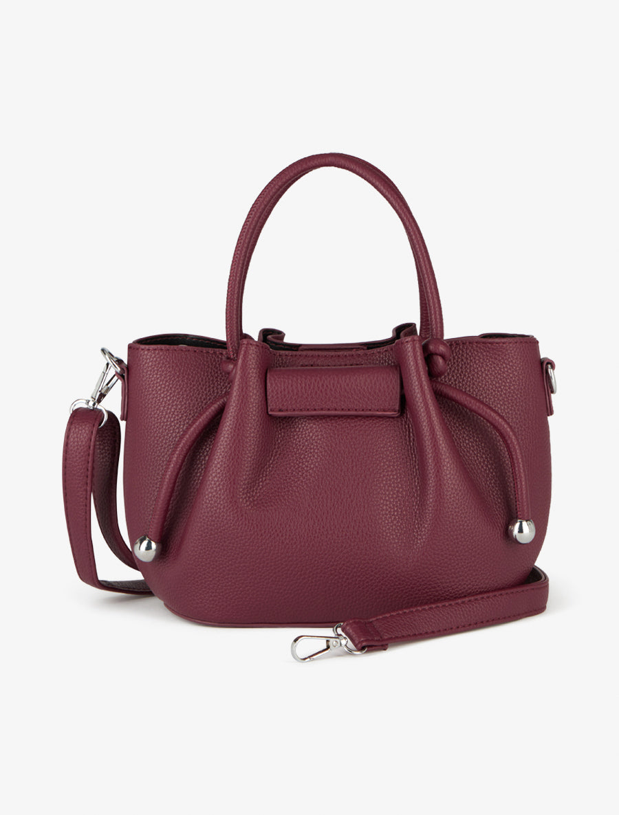 Sac besace Blanche - Prune - 