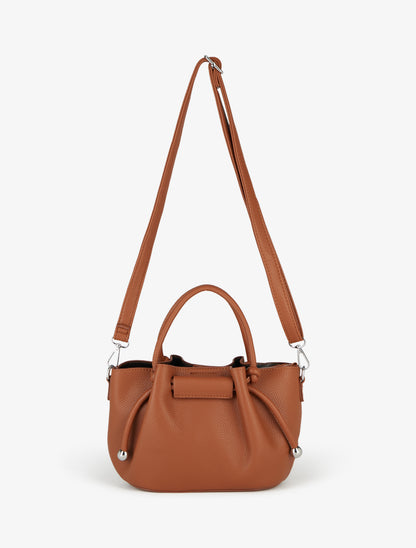 Sac besace Blanche - Camel - 