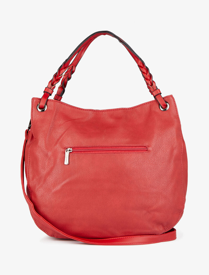 Sac à main Zoé - Rouge - 3