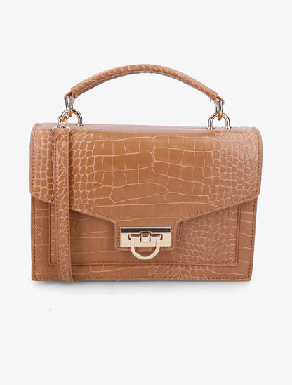 Sac besace Claudia - Camel - 1