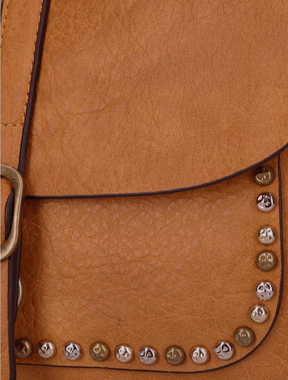 Sac besace Laulette - Camel - 4