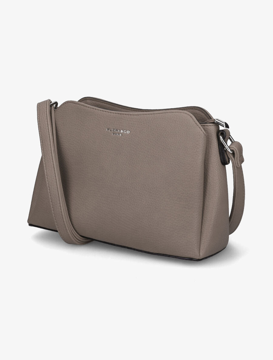 Sac besace Andréa - Taupe - 2