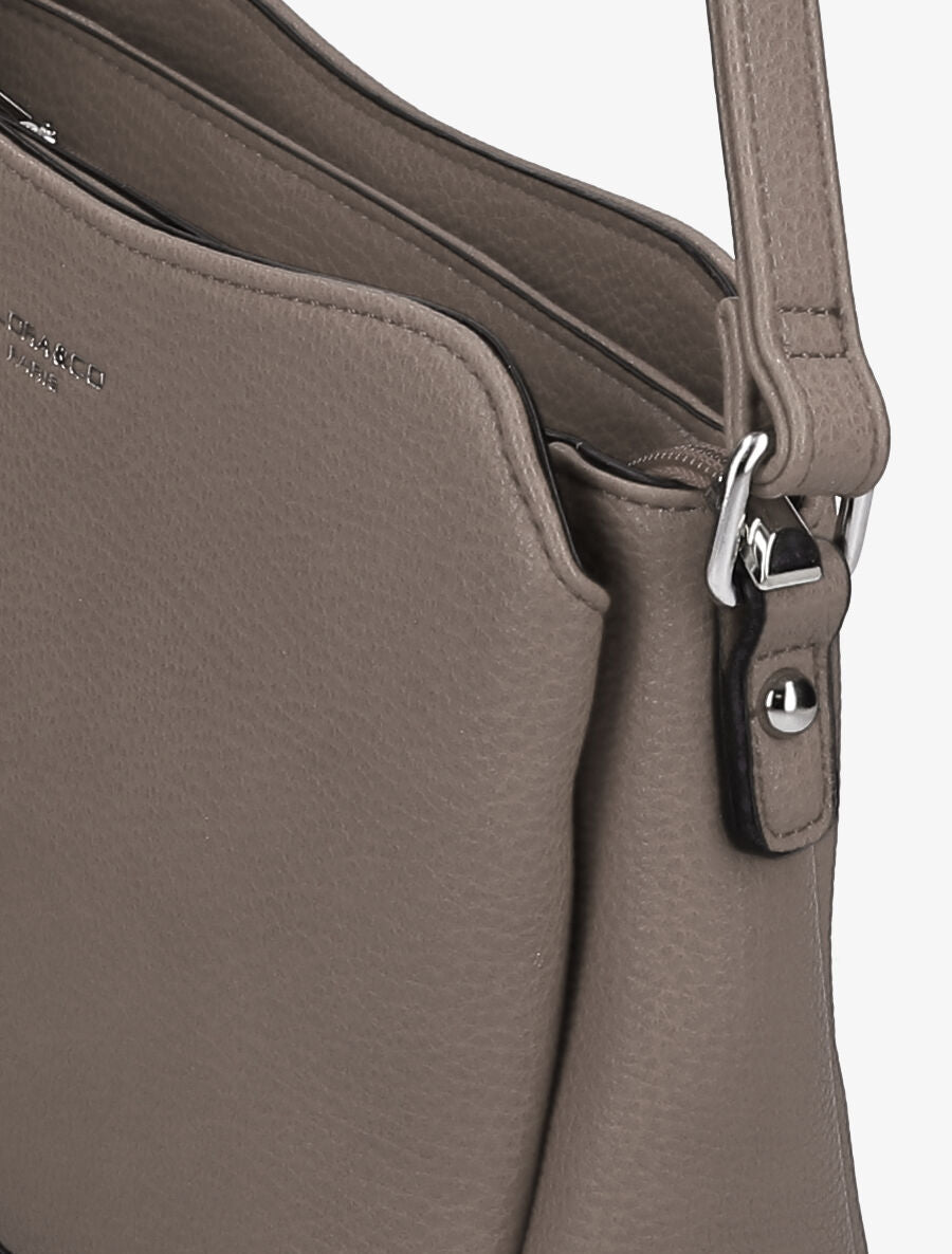 Sac besace Andréa - Taupe - 4