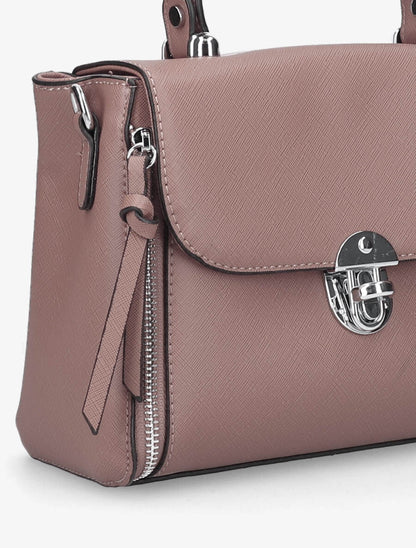 Sac à main Barbara - Vieux rose - 4