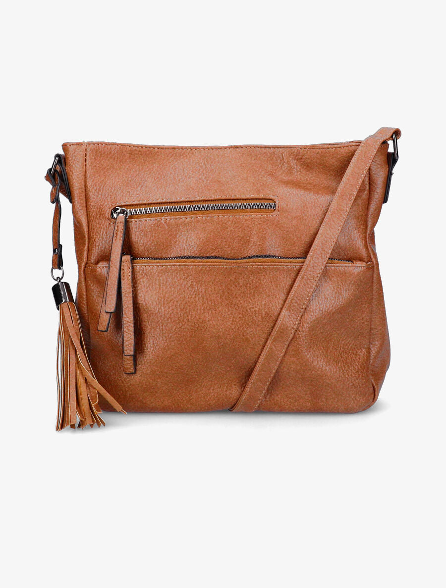 Sac besace Zoé - Camel - 6