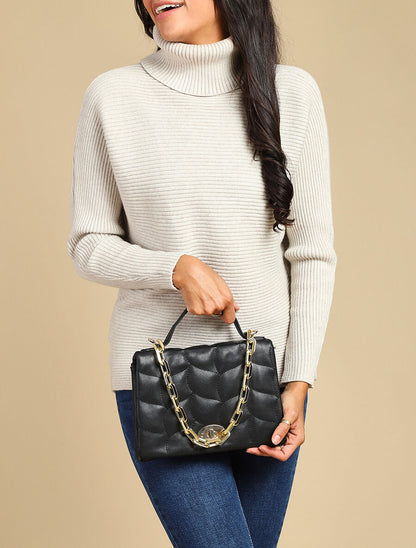 Sac à main Béatrice - Noir - 7