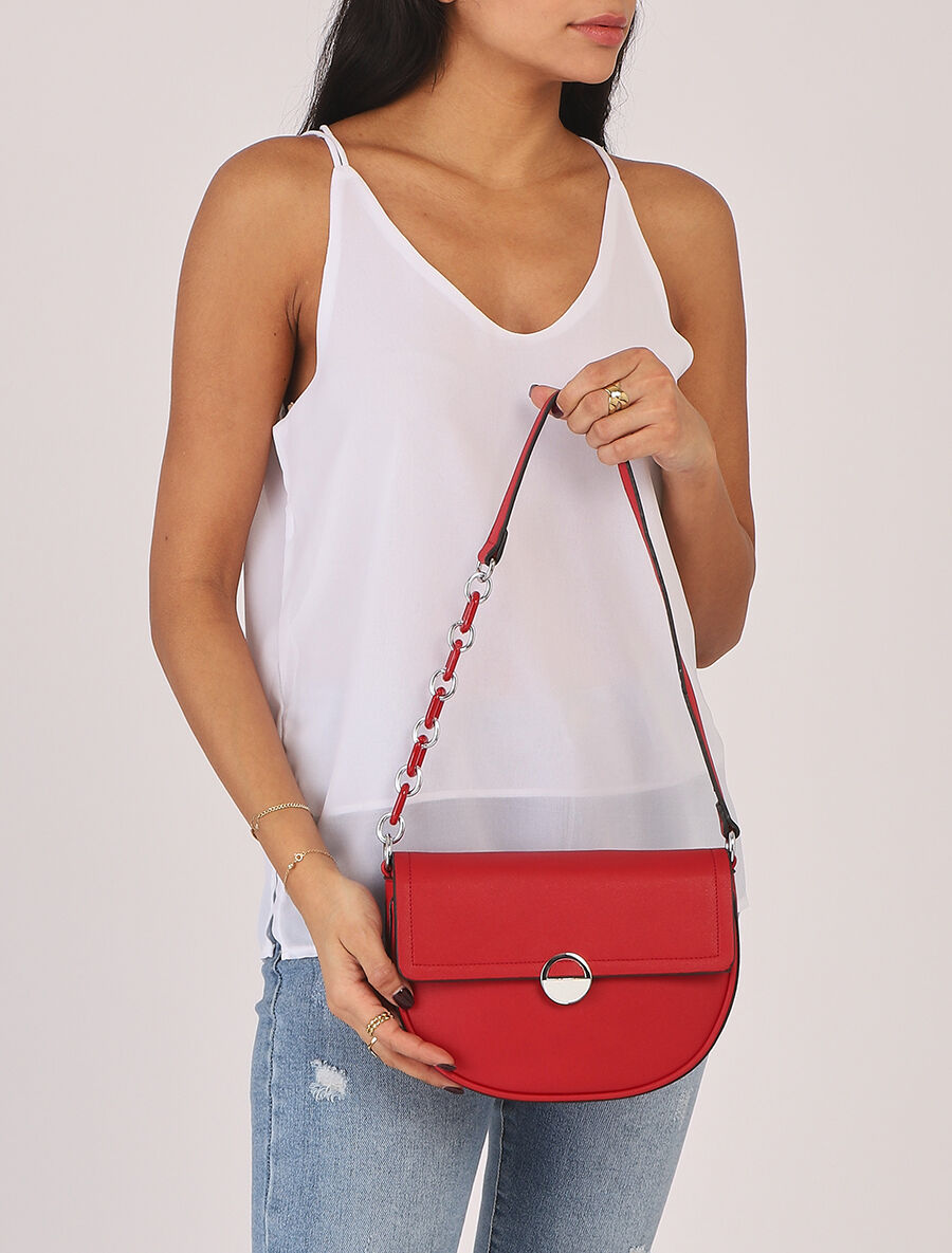 Sac besace Maja - Rouge - 7