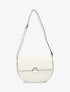 Sac besace Maja - Blanc métallisé - 1