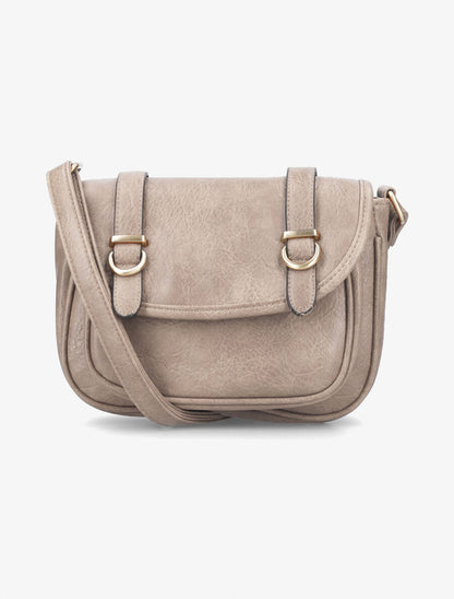 Sac besace Janet - Taupe - 1