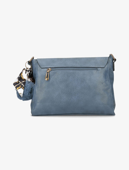 Sac besace Nilsa - Bleu - 2
