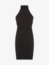 Robe bustier col chocker - noir - 1