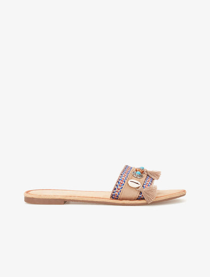 Nu-pieds spirit - beige - 1