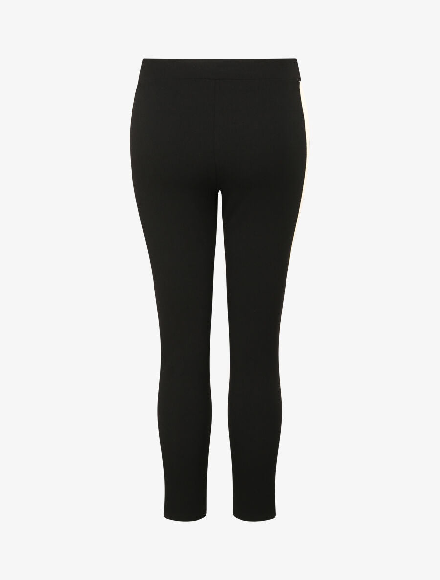 Pantalon jogger slim 7/8 taille haute - Noir - 2