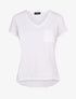 T-shirt droit uni manches courtes - Blanc - 1