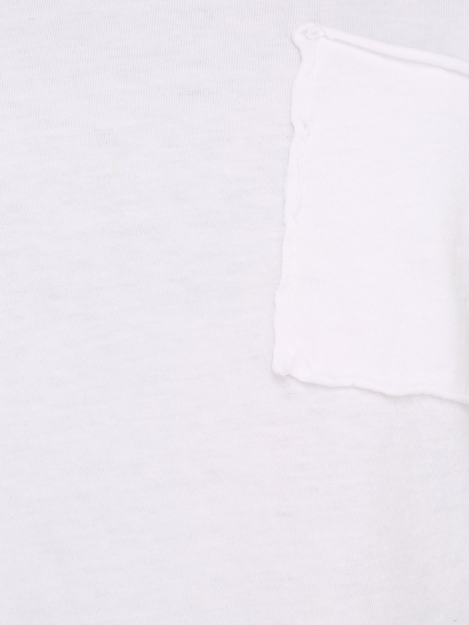 T-shirt droit uni manches courtes - Blanc - 3