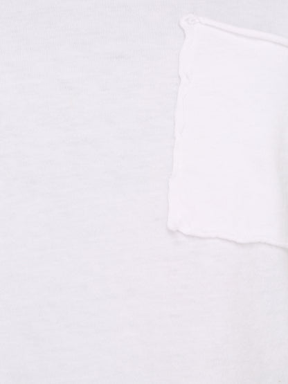 T-shirt droit uni manches courtes - Blanc - 3