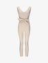 Combinaison stretch coupe slim - Beige - 1