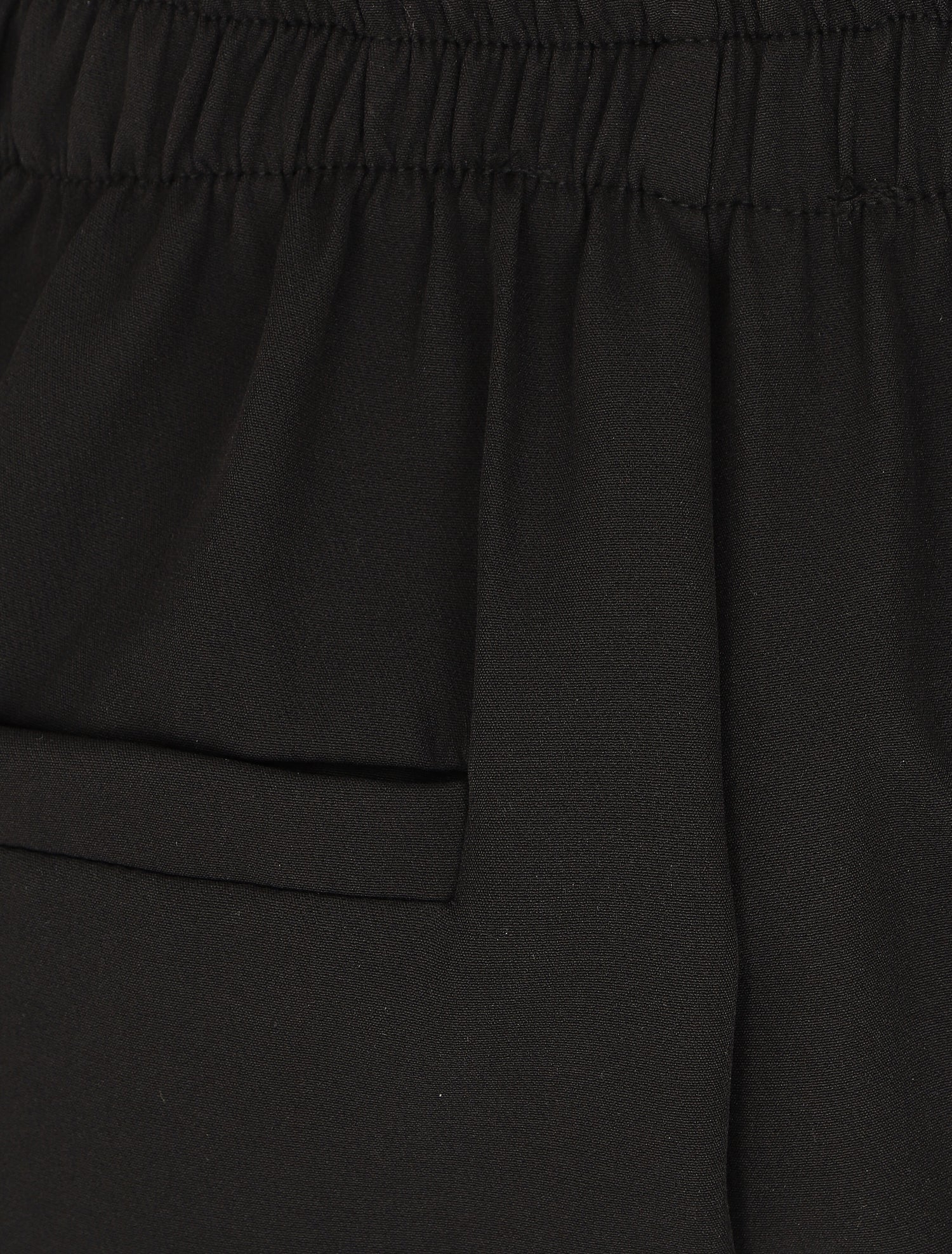 Pantalon slim à boutons stylisés - Noir - 3