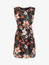 Robe plissée imprimé fleurs d&
