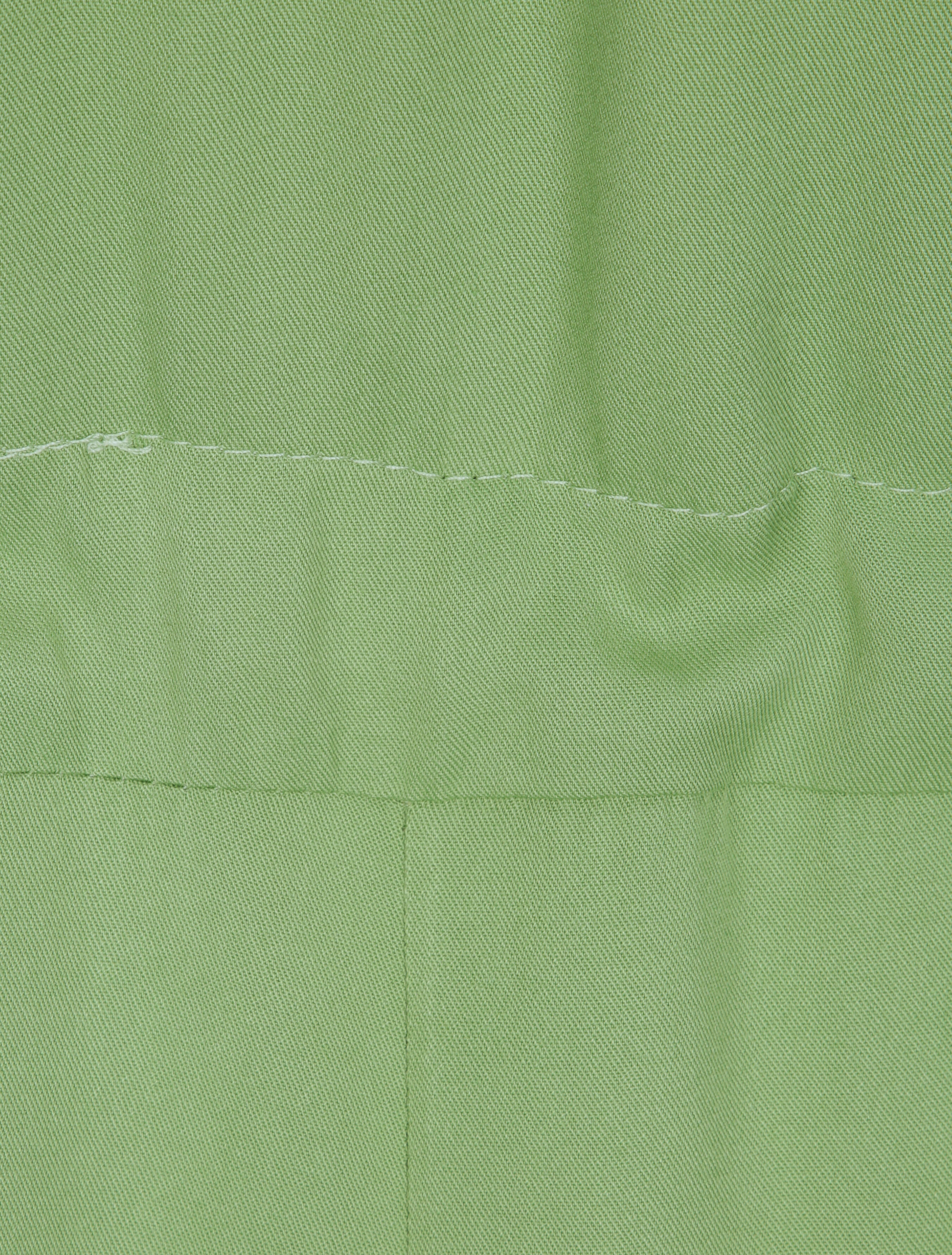 Combishort fluide unie à col zippé - Vert - 3