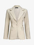 Blazer overzise uni - Beige - 1