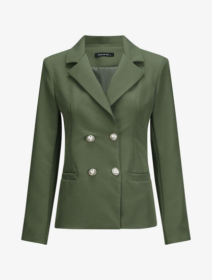 Blazer droit overzise - Kaki - 4