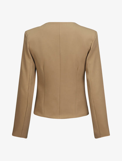 Blazer léger style perfecto - Camel - 2