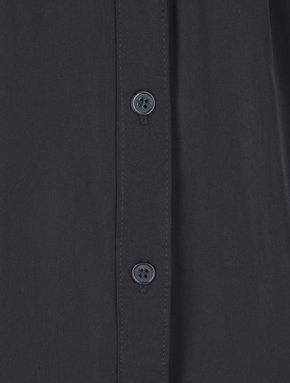 Robe chemise fluide - Noir - 3