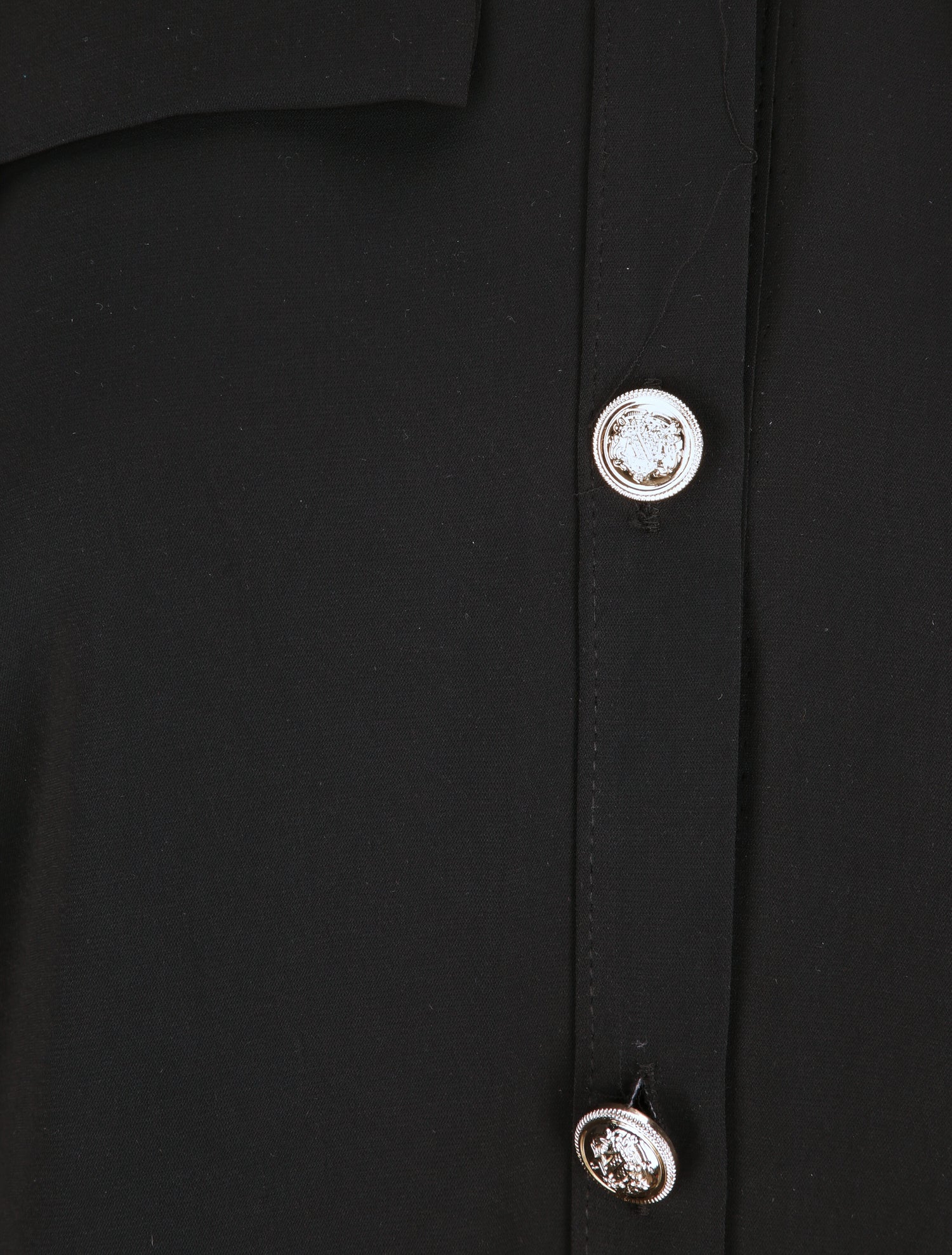 Chemise fluide unie - Noir - 3