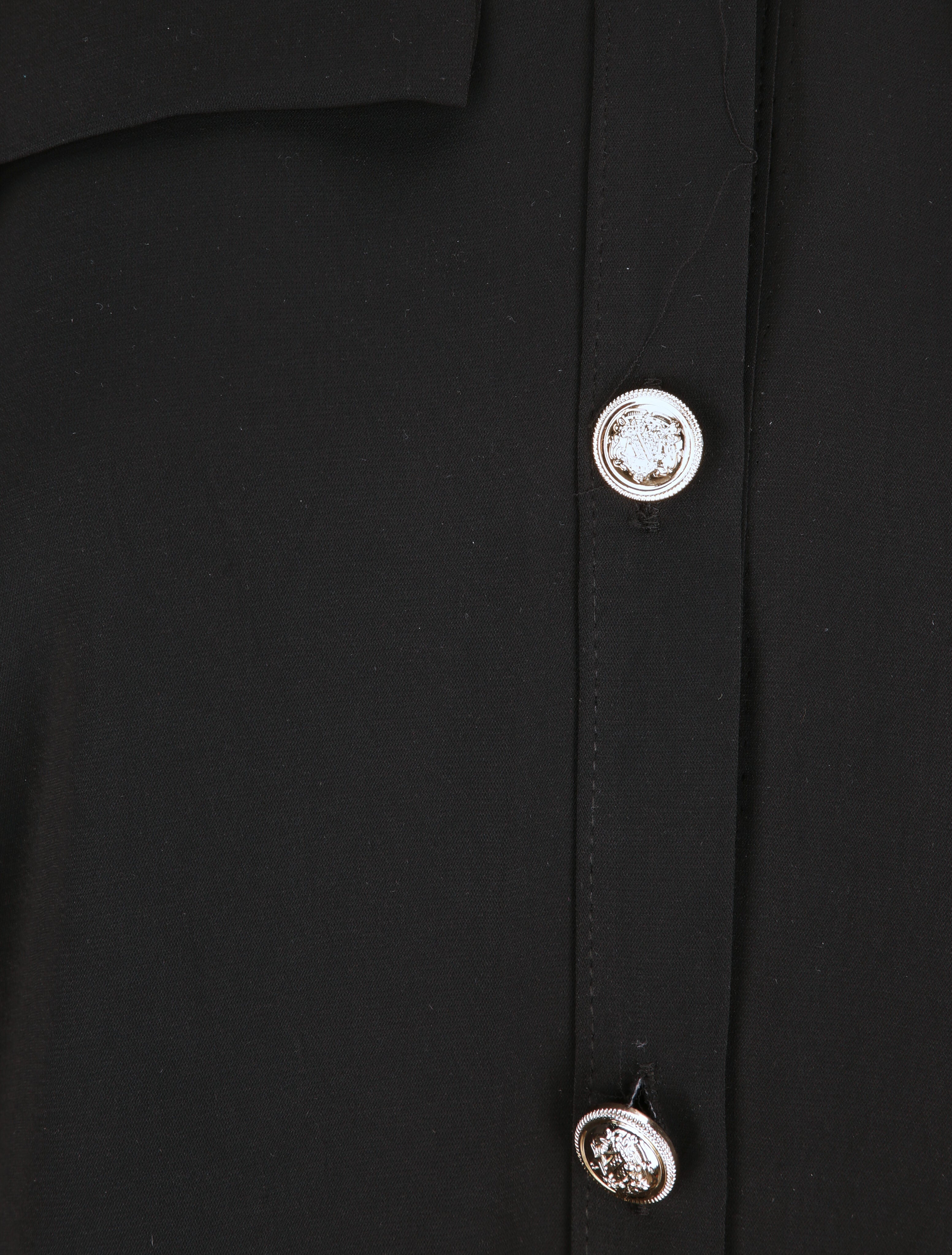 Chemise fluide unie - Noir - 3