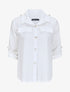 Chemise fluide unie - Blanc - 1