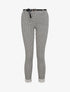 Pantalon 7/8 imprimé rond à revers - Beige - 1