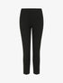 Pantalon uni coupe droite - Noir - 4