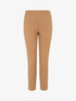 Pantalon uni coupe droite - Camel - 4