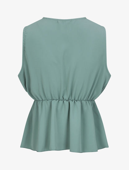 Top cache-coeur fluide - Vert - 2