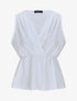 Top cache-coeur fluide - Blanc - 1