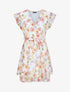 Robe en voile à imprimé fleurs d&