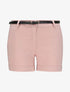 Short uni à revers - Rose - 1
