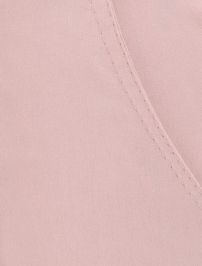 Short uni à revers - Rose - 3