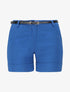 Short uni à revers - Bleu roi - 1