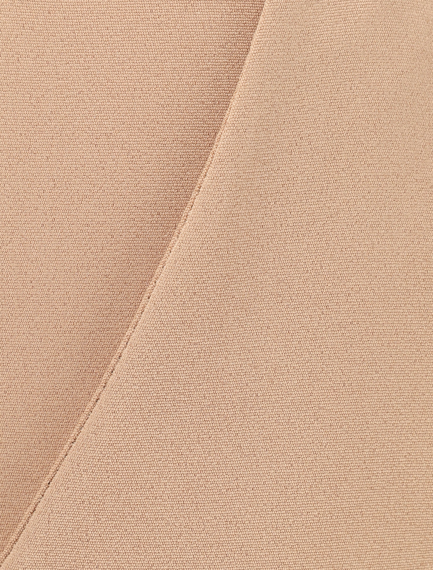 Pantalon uni à revers - Camel - 3
