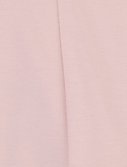 Gilet droit ouvert uni - Rose - 3