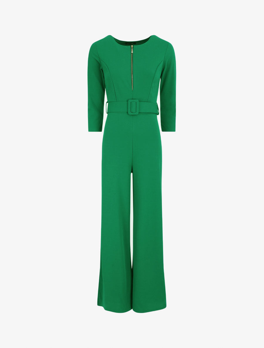 Combinaison à zip - Vert - 4