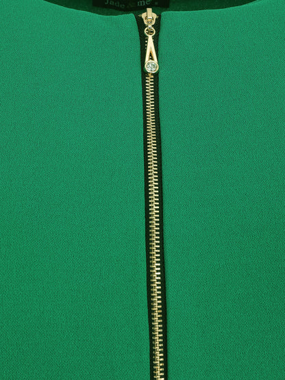 Combinaison à zip - Vert - 3