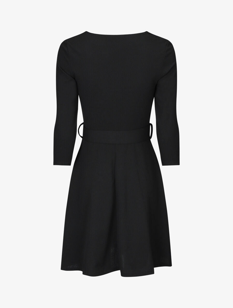 Robe patineuse à zip - Noir - 2