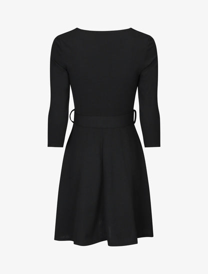 Robe patineuse à zip - Noir - 2