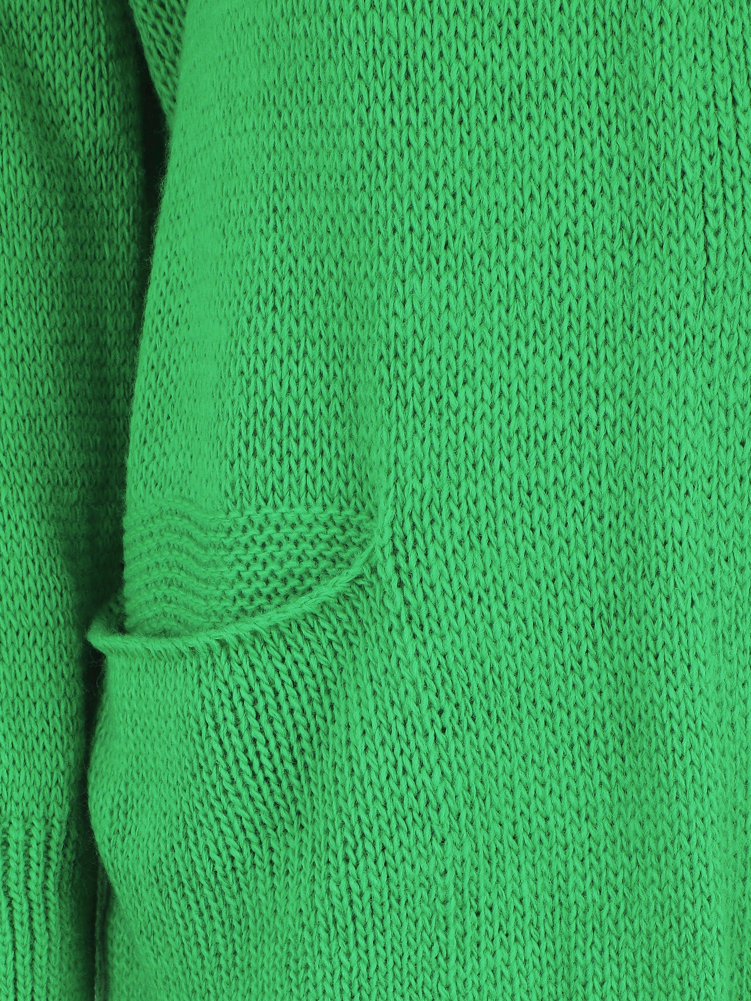 Gilet mi-long à capuche - Vert - 3