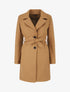Manteau long classique - Camel - 4